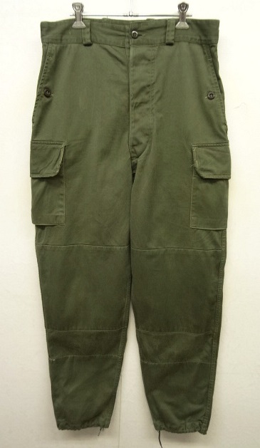 画像: 60'S フランス軍 M64 フィールドパンツ OLIVE 84M (VINTAGE) 「Bottoms」 入荷しました。