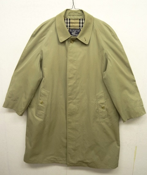 画像: 80'S BURBERRYS "COTTON100%" バルマカーンコート BEIGE イングランド製 (VINTAGE) 「Jacket」 入荷しました。