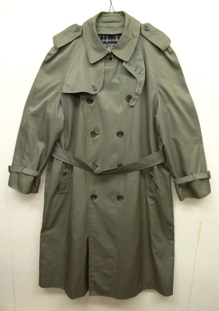 画像: 80'S BURBERRYS トレンチコート GREY イングランド製 (VINTAGE) 「Jacket」 入荷しました。