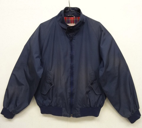 画像: 90'S BARACUTA G9 ハリントンジャケット ネイビー OPTI製ジップ イングランド製 (VINTAGE) 「Jacket」 入荷しました。