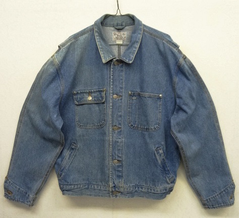 画像: 80'S RALPH LAUREN "POLO DUNGAREES" 白タグ デニムジャケット USA製 (VINTAGE) 「Jacket」 入荷しました。