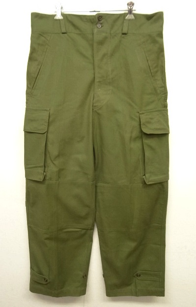 画像: 50'S フランス軍 M47 フィールドパンツ 前期型 OLIVE サイズ23 (DEADSTOCK) 「Bottoms」 入荷しました。