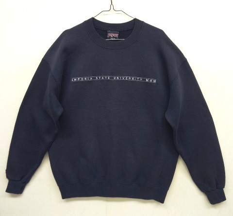 画像: 90'S JANSPORT フロント刺繍 スウェットシャツ ネイビー USA製 (VINTAGE) 「Sweat Shirt」 入荷しました。