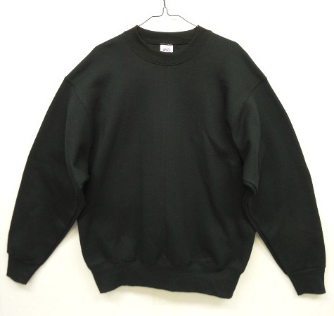 画像: 90'S BVD クルーネック セットインスリーブ スウェットシャツ ブラック USA製 (DEADSTOCK) 「Sweat Shirt」 入荷しました。