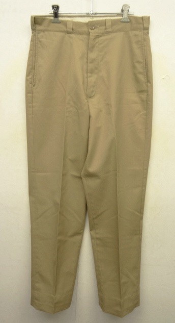 画像: 70'S SEARS "PERMA-PREST" チノパンツ 42TALONジップ (VINTAGE) 「Bottoms」 入荷しました。