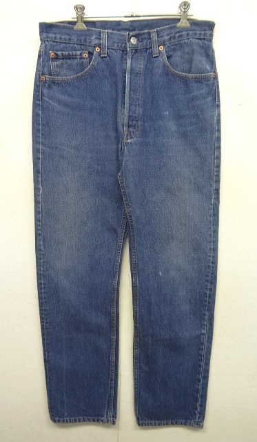 画像: 90'S LEVIS 501 デニム USA製 W33L32 (VINTAGE) 「Bottoms」 入荷しました。