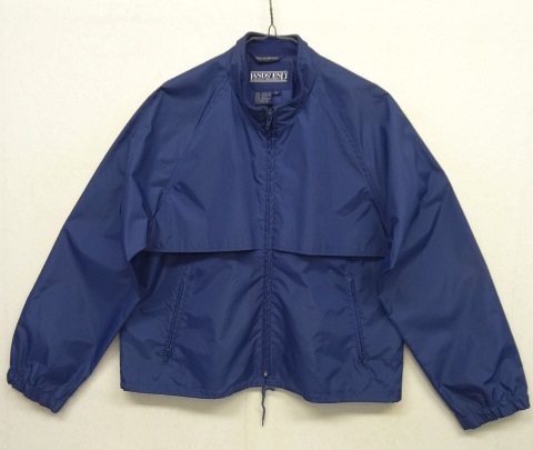 画像: 90'S LANDS' END スタンドカラー ショート丈 ナイロンジャケット NAVY (VINTAGE) 「Jacket」 入荷しました。