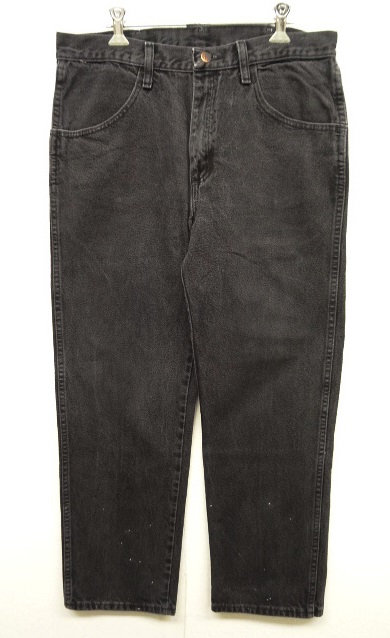 画像: 90'S RUSTLER by WRANGLER デニム BLACK W33L30 (VINTAGE) 「Bottoms」 入荷しました。