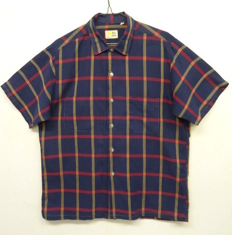 画像: 60'S SAN DIEGO 半袖 ボックスシャツ チェック柄 USA製 (VINTAGE) 「S/S Shirt」 入荷しました。