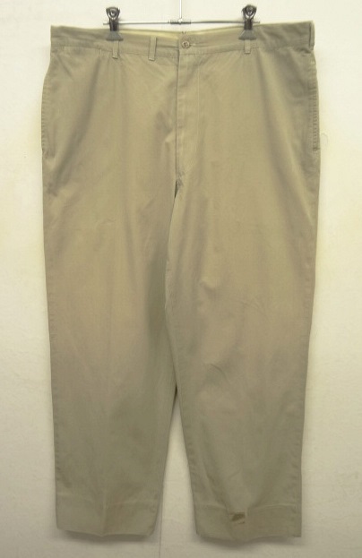 画像: 50'S ABERCROMBIE & FITCH "SAFARI" コットン チノパンツ TALONジップ (VINTAGE) 「Bottoms」 入荷しました。