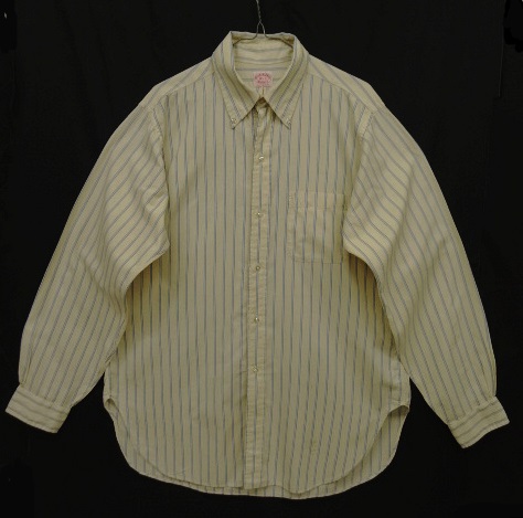 画像: 60'S BROOKS BROTHERS "6ボタン" BDシャツ ストライプ USA製 (VINTAGE) 「L/S Shirt」 入荷しました。