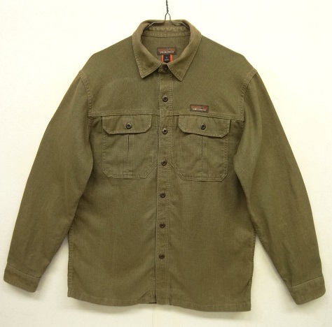 画像: PATAGONIA メタルボタン ヘンプ混 ワークシャツ KHAKI (USED) 「L/S Shirt」 入荷しました。