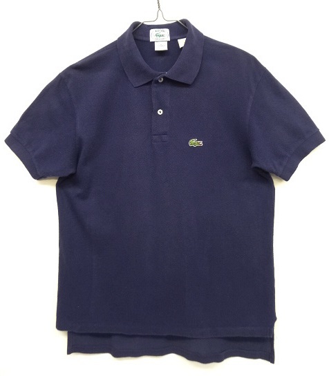 画像: 80'S IZOD LACOSTE ポロシャツ ネイビー USA製 (VINTAGE) 「S/S Polo」 入荷しました。