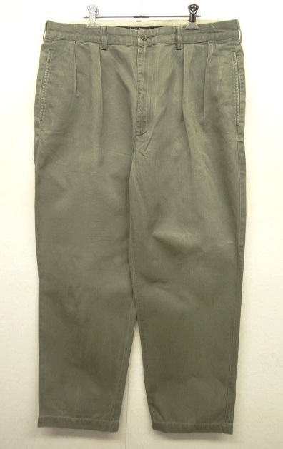 画像: 90'S RALPH LAUREN "ANDREW PANT" ツープリーツ チノパンツ KHAKI (VINTAGE) 「Bottoms」 入荷しました。