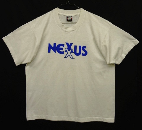 画像: 90'S NEXUS シングルステッチ 半袖 Tシャツ ホワイト USA製 (VINTAGE) 「T-Shirt」 入荷しました。