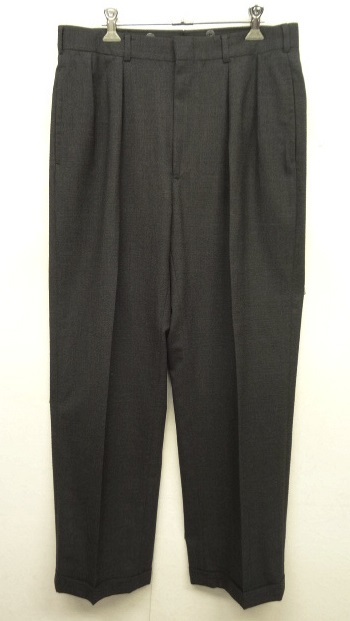 画像: 90'S RALPH LAUREN プリーツ入り スラックス CHARCOAL (VINTAGE) 「Bottoms」 入荷しました。