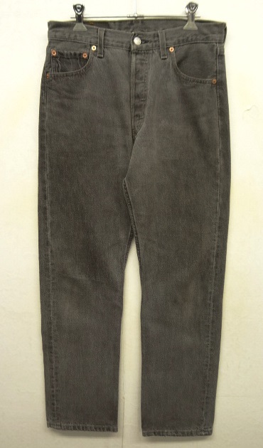 画像: 90'S LEVIS 501 デニム 先染めBLACK USA製 W30L30 (VINTAGE) 「Bottoms」 入荷しました。