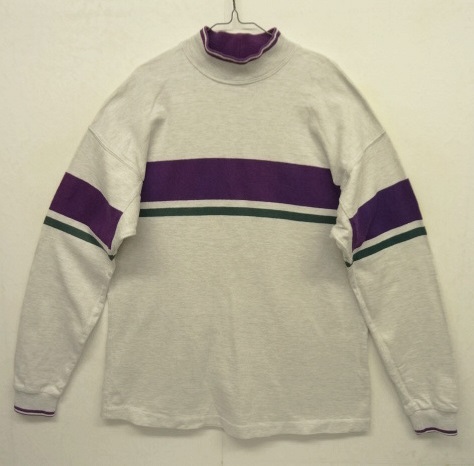 画像: 80'S LL Bean "COLUMBIA KNIT製" モックネック ロンT USA製 (VINTAGE) 「T-Shirt」 入荷しました。