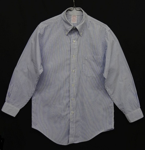 画像: 90'S BROOKS BROTHERS ピンオックス BDシャツ ストライプ USA製 (VINTAGE) 「L/S Shirt」 入荷しました。