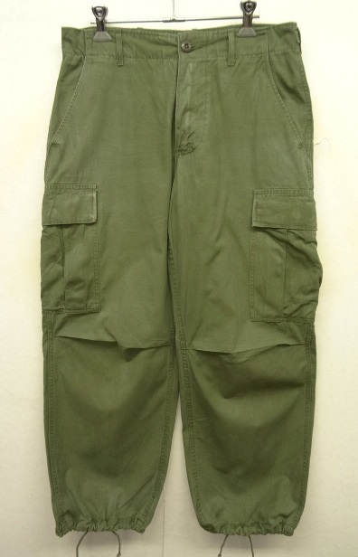 画像: 60'S アメリカ軍 US ARMY "JUNGLE FATIGUE" カーゴパンツ S-SHORT (VINTAGE) 「Bottoms」 入荷しました。