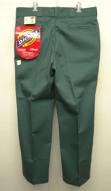 画像: 80'S DICKIES 874 ワークパンツ フラッシャー付き W36L30 USA製 (DEADSTOCK) 「Bottoms」 入荷しました。