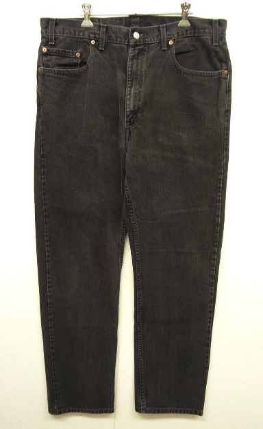 画像: 90'S LEVIS 505 デニム BLACK カナダ製 W38L34 (VINTAGE) 「Bottoms」 入荷しました。