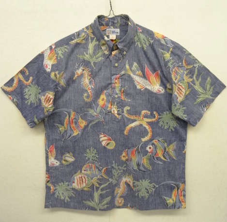 画像: 90'S REYN SPOONER 3点留めボタンダウン アロハシャツ ハワイ製 (VINTAGE) 「S/S Shirt」 入荷しました。