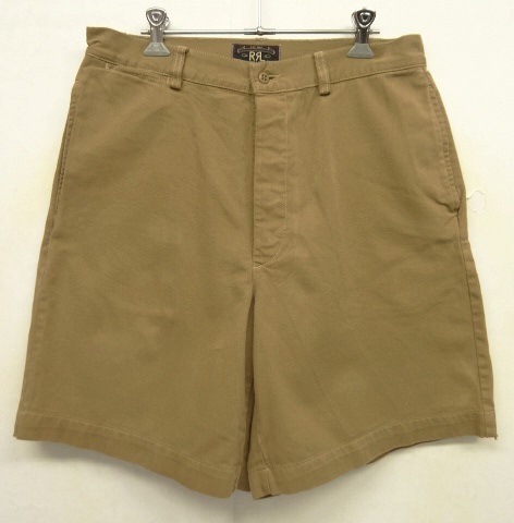 画像: 90'S RRL 初期 三ツ星タグ ミリタリーチノショーツ カーキ USA製 (VINTAGE) 「Shorts」 入荷しました。