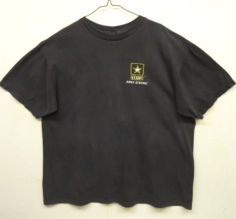 画像: アメリカ軍 US ARMY 両面プリント 半袖Tシャツ BLACK (VINTAGE) 「T-Shirt」 入荷しました。