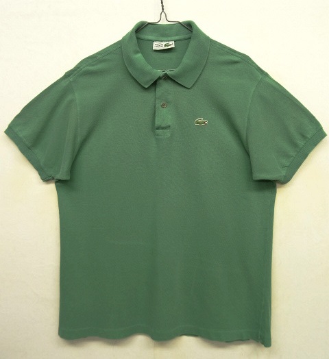 画像: 80'S CHEMISE LACOSTE ポロシャツ ライトグリーン フランス製 (VINTAGE) 「S/S Polo」 入荷しました。