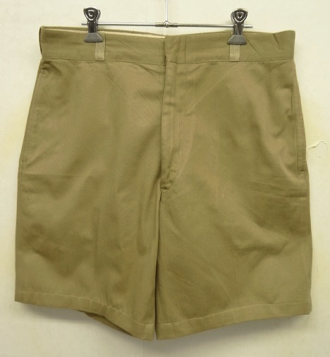 画像: 60'S アメリカ軍 US ARMY コットン100% チノショーツ CONMARジップ (VINTAGE) 「Shorts」 入荷しました。