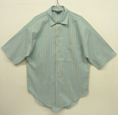 画像: 90'S HUTSPAH コットン 半袖シャツ ストライプ USA製 (DEADSTOCK) 「S/S Shirt」 入荷しました。