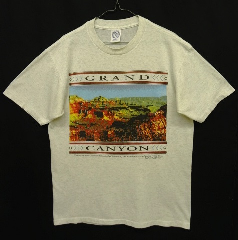 画像: 90'S GRAND CANYON シングルステッチ 半袖 Tシャツ アッシュグレー USA製 (VINTAGE) 「T-Shirt」 入荷しました。