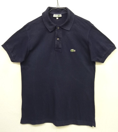 画像: 70'S CHEMISE LACOSTE ポロシャツ ネイビー フランス製 (VINTAGE) 「S/S Polo」 入荷しました。