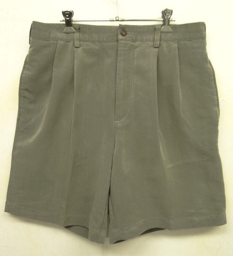 画像: NATURAL ISSUE ツープリーツ ワイドショーツ カーキ (VINTAGE) 「Shorts」 入荷しました。