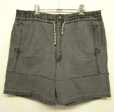 画像: WEEKENDS ラミー/コットン ドローコード付き ショーツ チャコール (VINTAGE) 「Shorts」 入荷しました。