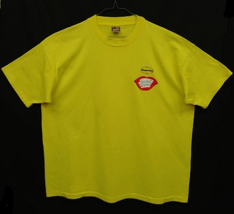 画像: 90'S Haagen-Dazs シングルステッチ 両面プリント 半袖 Tシャツ イエロー USA製 (VINTAGE) 「T-Shirt」 入荷しました。