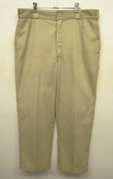 画像: 80'S DICKIES 874 ワークパンツ ベージュ USA製 (VINTAGE) 「Bottoms」 入荷しました。