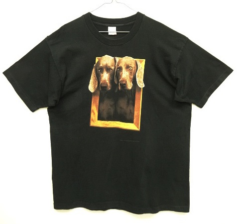 画像: 90'S WILLIAM WEGMAN x ASPEN ART MUSEUM "FRAMED" FOTOFOLIO製 Tシャツ USA製 (VINTAGE) 「T-Shirt」 入荷しました。