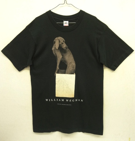 画像: 90'S WILLIAM WEGMAN x COMTEMPORARY ARTS MUSEUM HOUSTON "IN THE BOX" FOTOFOLIO製 Tシャツ USA製 (VINTAGE) 「T-Shirt」 入荷しました。