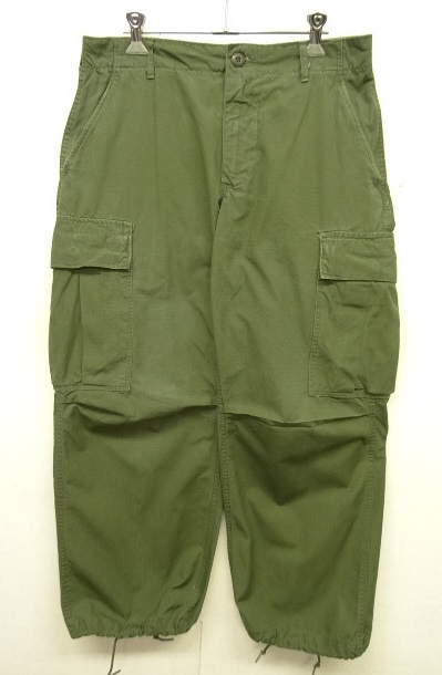 画像: 60'S アメリカ軍 US ARMY "JUNGLE FATIGUE" カーゴパンツ S-SHORT (VINTAGE) 「Bottoms」 入荷しました。