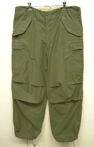 画像: 60'S アメリカ軍 US ARMY "アルミジップ" M-65 フィールドパンツ M-R (VINTAGE) 「Bottoms」 入荷しました。