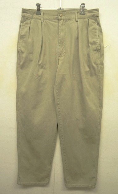 画像: 90'S RALPH LAUREN "POLO CHINO" ツープリーツ チノパンツ ベージュ USA製 (VINTAGE) 「Bottoms」 入荷しました。