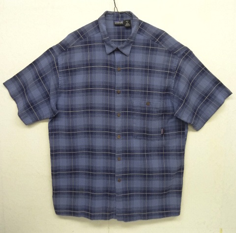 画像: 00'S PATAGONIA コットン 半袖 ボックスシャツ チェック柄 ポルトガル製 (VINTAGE) 「S/S Shirt」 入荷しました。