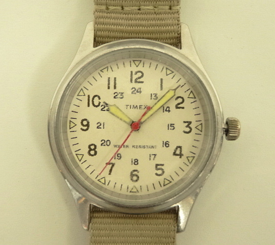 画像: J.CREW x TIMEX フィールドウォッチ ホワイト/ベージュベルト (USED) 「Accessorie」 入荷しました。