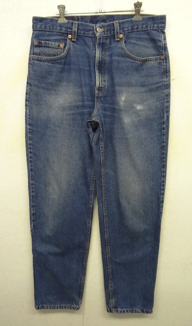 画像: 90'S LEVIS 550 デニム INDIGO USA製 W34L32 (VINTAGE) 「Bottoms」 入荷しました。