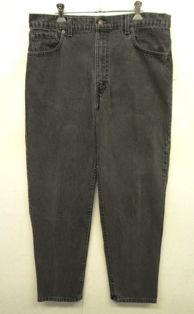 画像: 90'S LEVIS 550 デニム BLACK USA製 W36L30 (VINTAGE) 「Bottoms」 入荷しました。