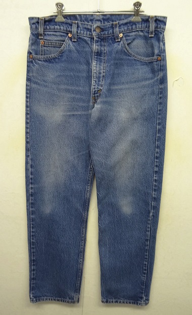 画像: 90'S LEVIS 505 デニム INDIGO USA製 W34L30 (VINTAGE) 「Bottoms」 入荷しました。