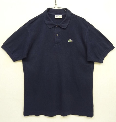 画像: 80'S CHEMISE LACOSTE ポロシャツ ネイビー フランス製 (VINTAGE) 「S/S Polo」 入荷しました。