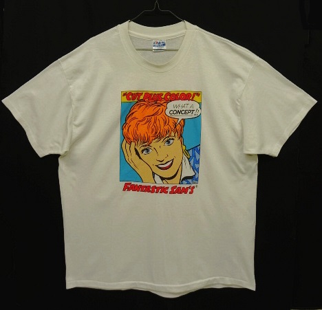 画像: 90'S FANTASTIC SAM'S シングルステッチ 半袖 Tシャツ ホワイト USA製 (VINTAGE) 「T-Shirt」 入荷しました。